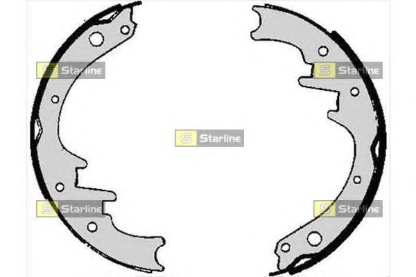 Тормозные колодки STARLINE BC 06010