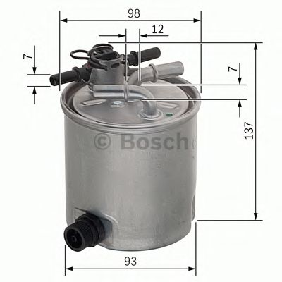 Топливный фильтр BOSCH F 026 402 096