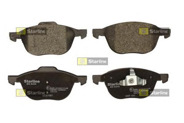 Тормозные колодки STARLINE BD S345