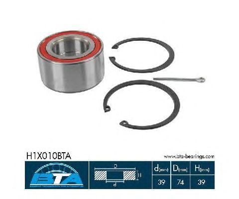 Ступичный подшипник BTA H1X010BTA
