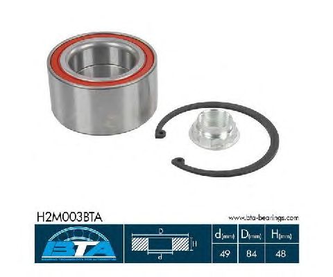 Ступичный подшипник BTA H2M003BTA
