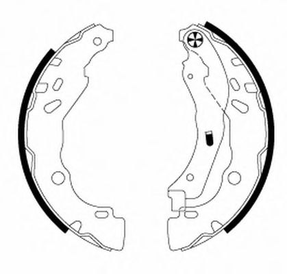 Тормозные колодки TEXTAR 91077100