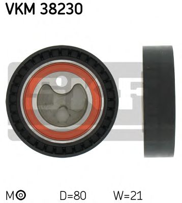 Натяжной ролик поликлинового ремня SKF VKM 38230