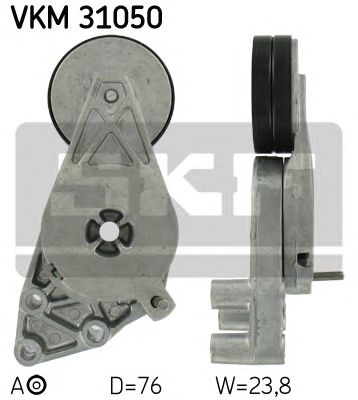 Натяжной ролик поликлинового ремня SKF VKM 31050