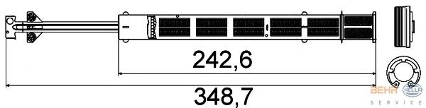 Осушитель кондиционера HELLA 8FT 351 192-561