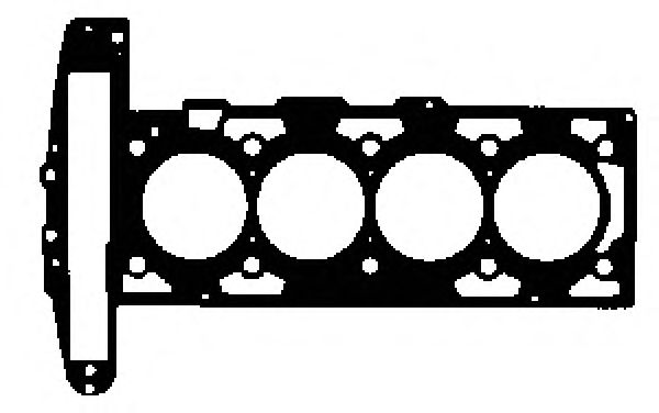 Прокладка головки блока цилиндров (ГБЦ) GLASER H80489-00