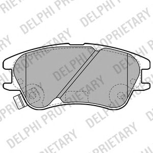 Тормозные колодки DELPHI LP2062