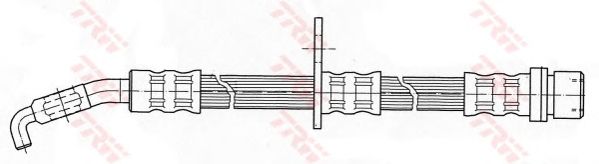 Тормозной шланг TRW PHD411