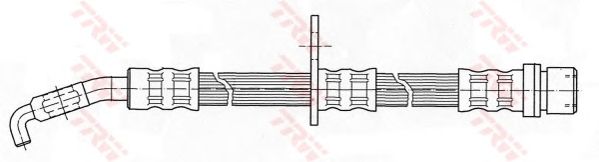 Тормозной шланг TRW PHD412