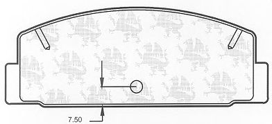 Тормозные колодки QH International BP841