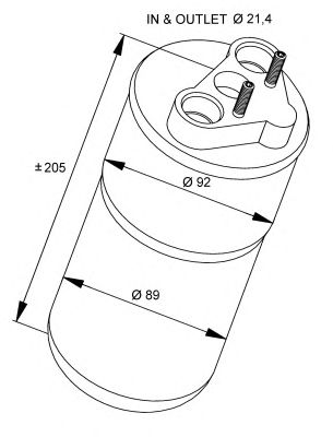 Осушитель кондиционера NRF 33317
