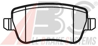 Тормозные колодки A.B.S. 37496