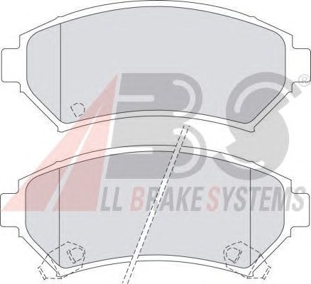 Тормозные колодки A.B.S. 38699