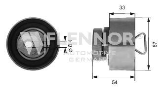 Натяжной ролик ремня ГРМ FLENNOR FS99329