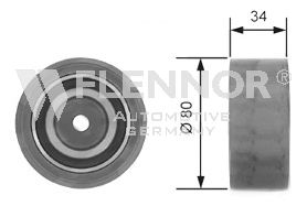 Направляющий / паразитный ролик ремня ГРМ FLENNOR FU10145
