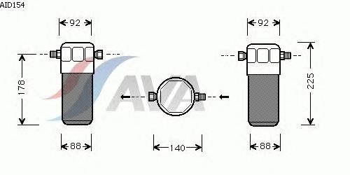 Осушитель кондиционера AVA QUALITY COOLING AID154