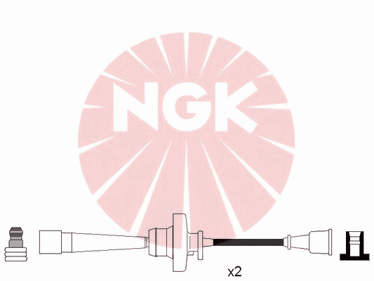 Комплект высоковольтных проводов NGK RCME96