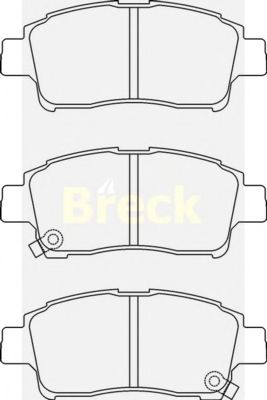 Тормозные колодки BRECK 23348 00 701 10