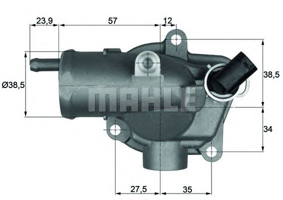 Термостат MAHLE ORIGINAL TH 11 87