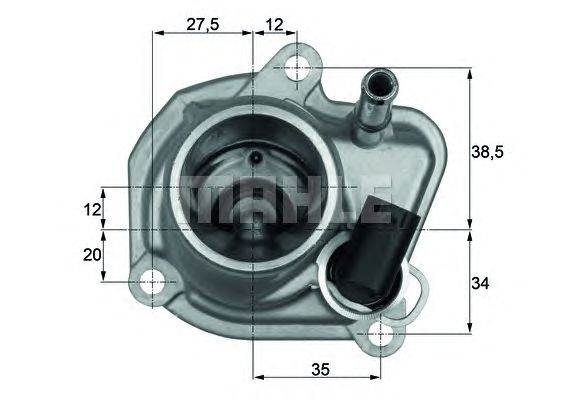 Термостат MAHLE ORIGINAL TI 29 87