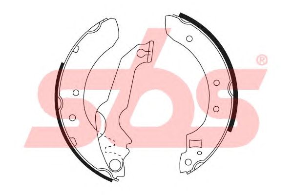 Тормозные колодки sbs 18492725365