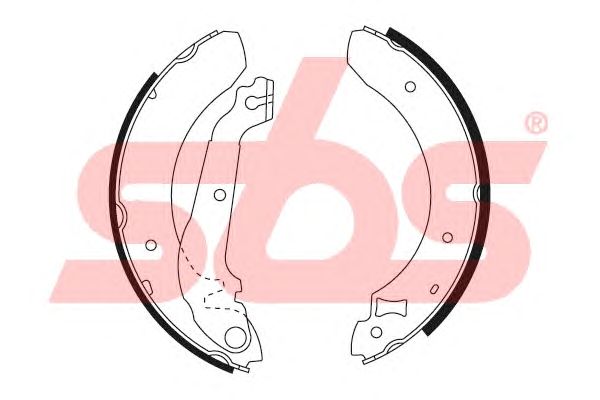 Тормозные колодки sbs 18492725376