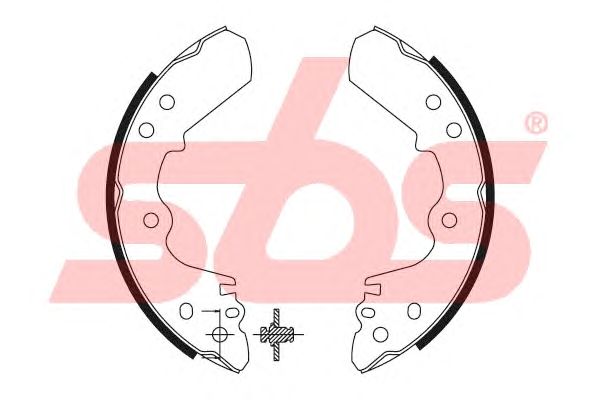 Гальмівні колодки sbs 18492714528