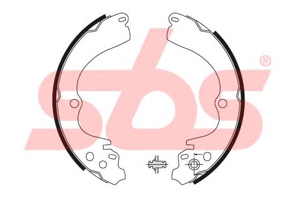 Тормозные колодки sbs 18492744551