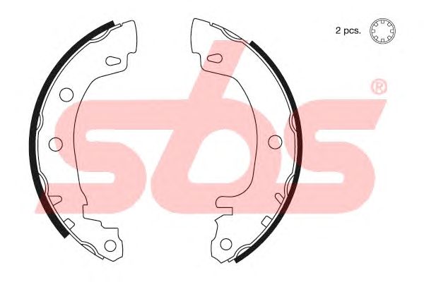 Тормозные колодки sbs 18492739581