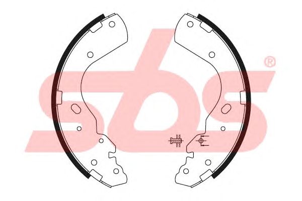 Тормозные колодки sbs 18492725665