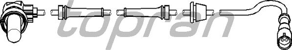 Датчик обертання колеса TOPRAN 113 730