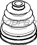 Пыльник ШРУСА TOPRAN 501 599