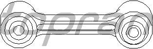 Тяга / стойка стабилизатора TOPRAN 500 162