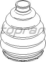 Пыльник ШРУСА TOPRAN 302 563