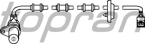 Датчик вращения колеса TOPRAN 401 413