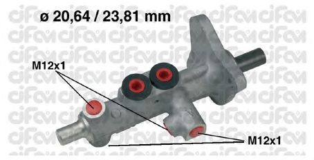 Главный тормозной цилиндр CIFAM 202-627