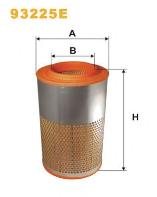 Воздушный фильтр WIX FILTERS 93225E