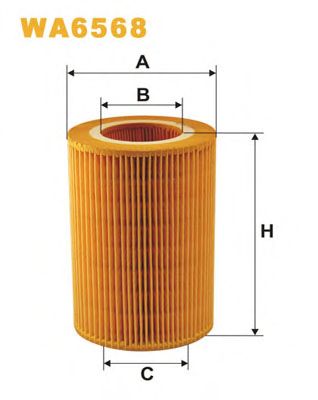 Воздушный фильтр WIX FILTERS WA6568