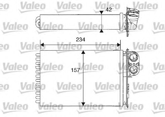 Радіатор опалення VALEO 812215