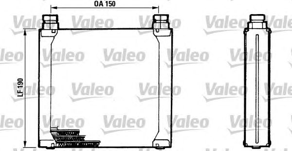 Масляный радиатор VALEO 816748