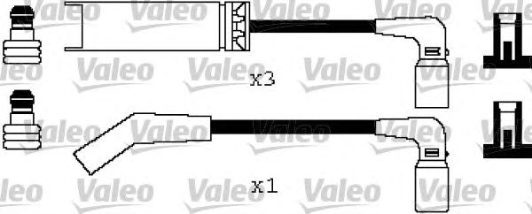 Комплект высоковольтных проводов VALEO 346355