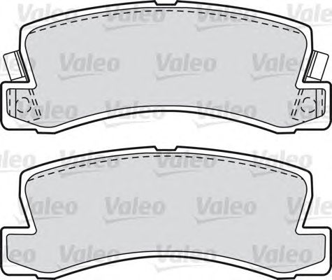 Тормозные колодки VALEO 598540