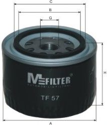 Масляный фильтр MFILTER TF 57