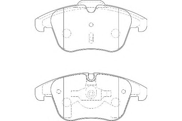 Тормозные колодки WAGNER WBP24332A
