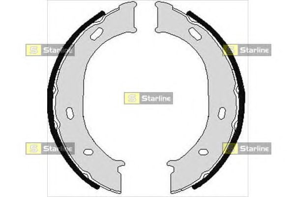 Тормозные колодки ручника STARLINE BC 07960