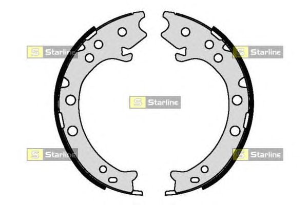 Тормозные колодки ручника STARLINE BC 09420