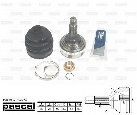 Комплект ШРКШ PASCAL G14022PC