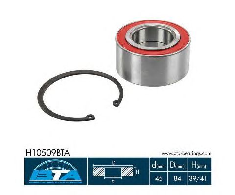 Підшипник маточини BTA H10509BTA
