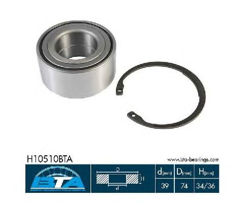 Ступичный подшипник BTA H10510BTA