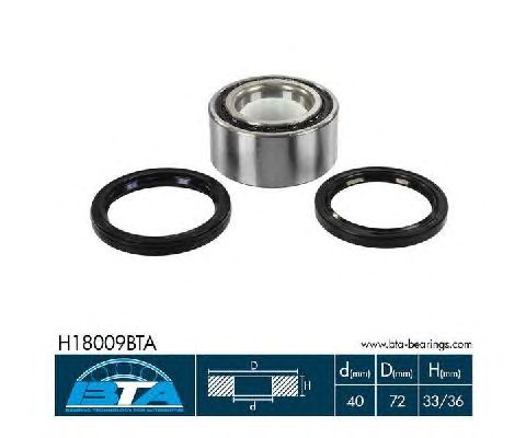 Ступичный подшипник BTA H18009BTA